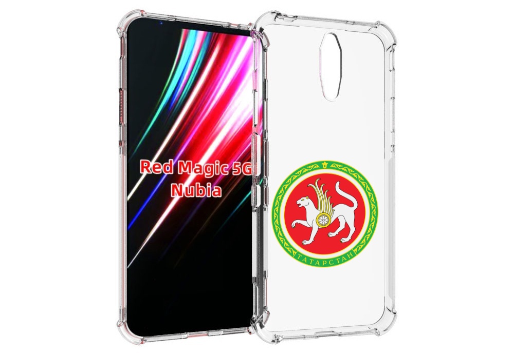 Чехол MyPads герб-татарстан-казань для ZTE Nubia Red Magic 1 5G