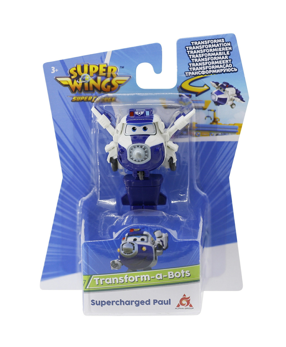 фото Мини трансформер заряженный пол super wings