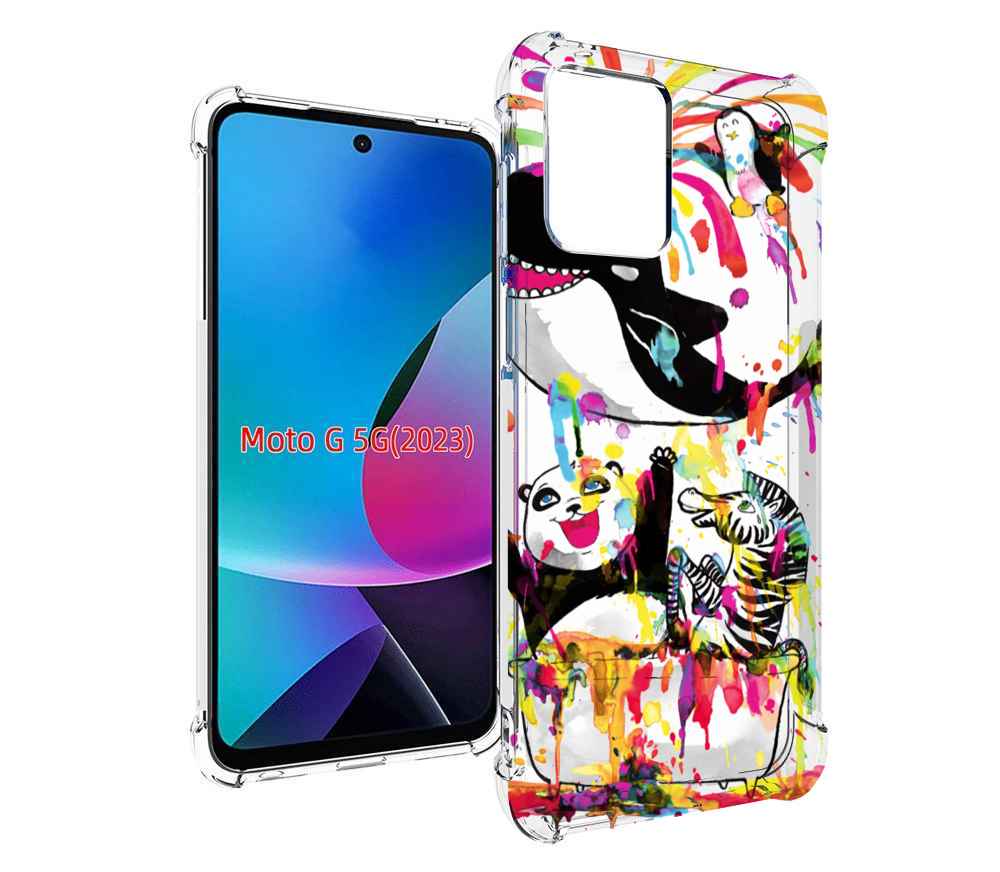 

Чехол MyPads Хиппи кит для MOTO G 5G 2023, Tocco