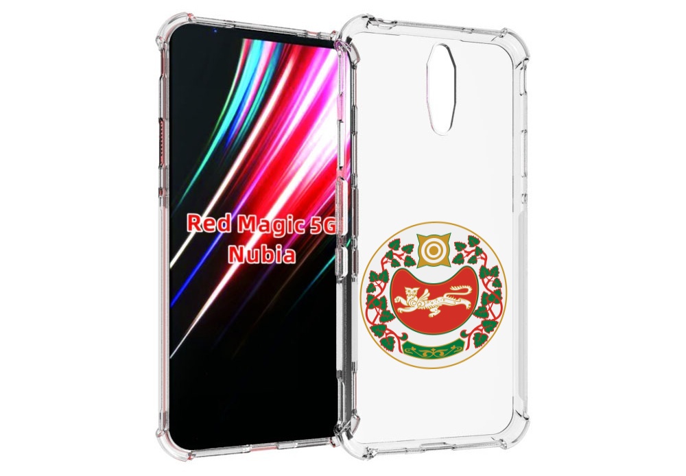 

Чехол MyPads герб-хакасия-абакан для ZTE Nubia Red Magic 1 5G, Прозрачный, Tocco