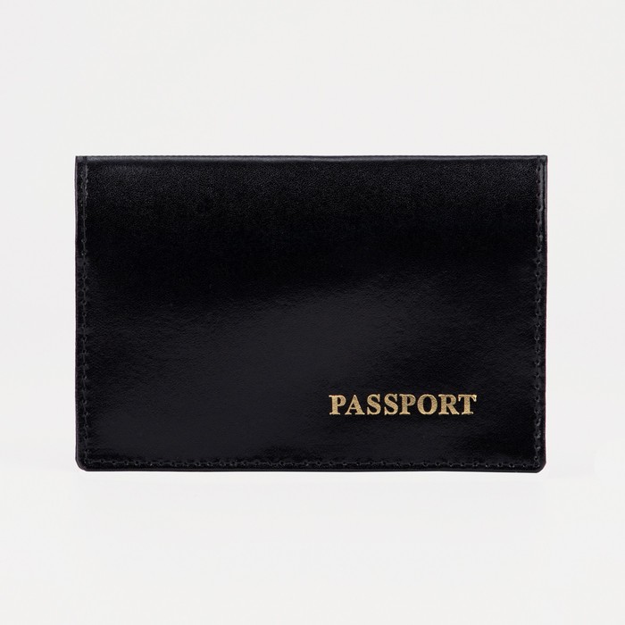 Обложка для паспорта унисекс RST Р00005457, чёрный