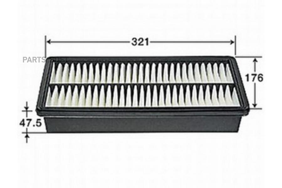 

Фильтр воздушный AZUMI A25470