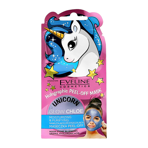 Маска-пленка для лица EVELINE UNICORN увлажняюще-очищающая 7 мл набор ежедневник а5 маска для сна unicorn dance