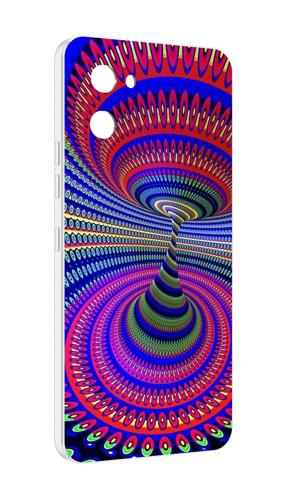 

Чехол MyPads оптическая иллюзия для UMIDIGI G1, Прозрачный, Tocco