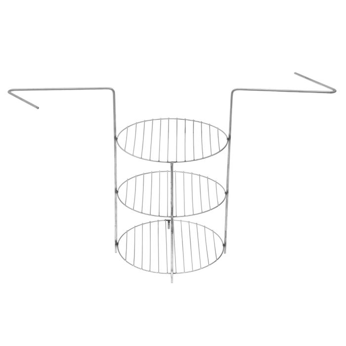 фото Этажерка-гриль 3-ярусная, средняя, диаметр 22 см, высота между ярусами 12 см nobrand
