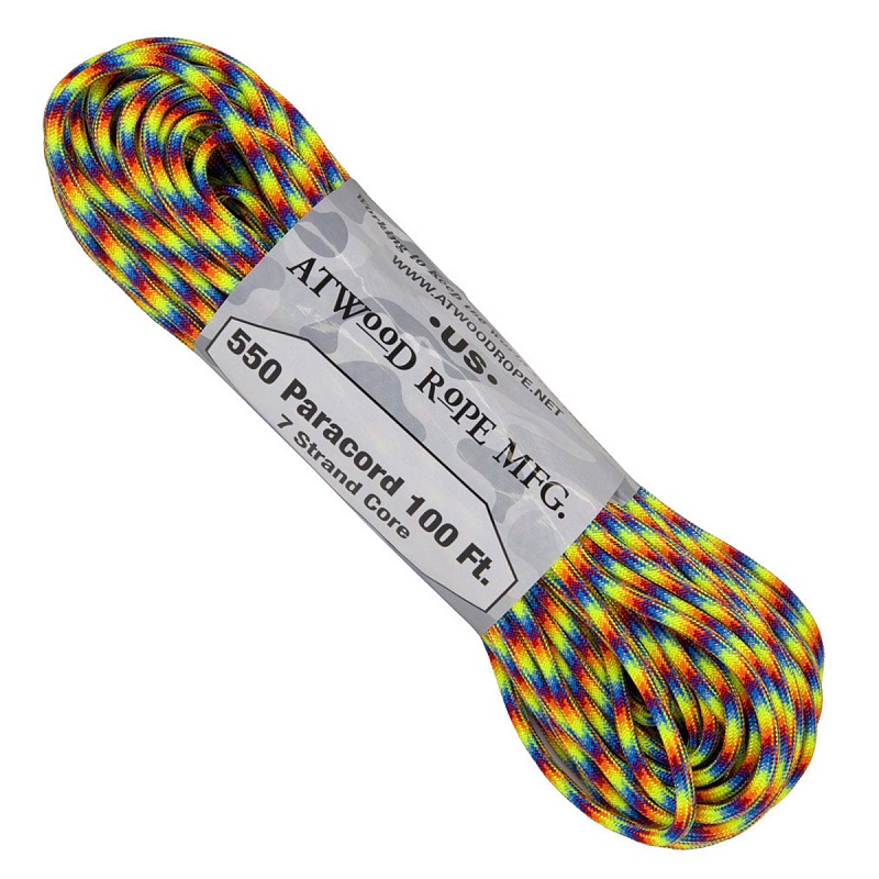 

Паракорд 550 ATWOODROPE 100ft (USA), trippin