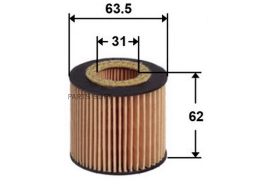 

Фильтр масляный AZUMI OE33034