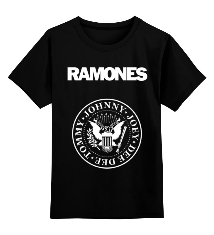 

Футболка детская Printio Ramones цв. черный р. 116, Ramones