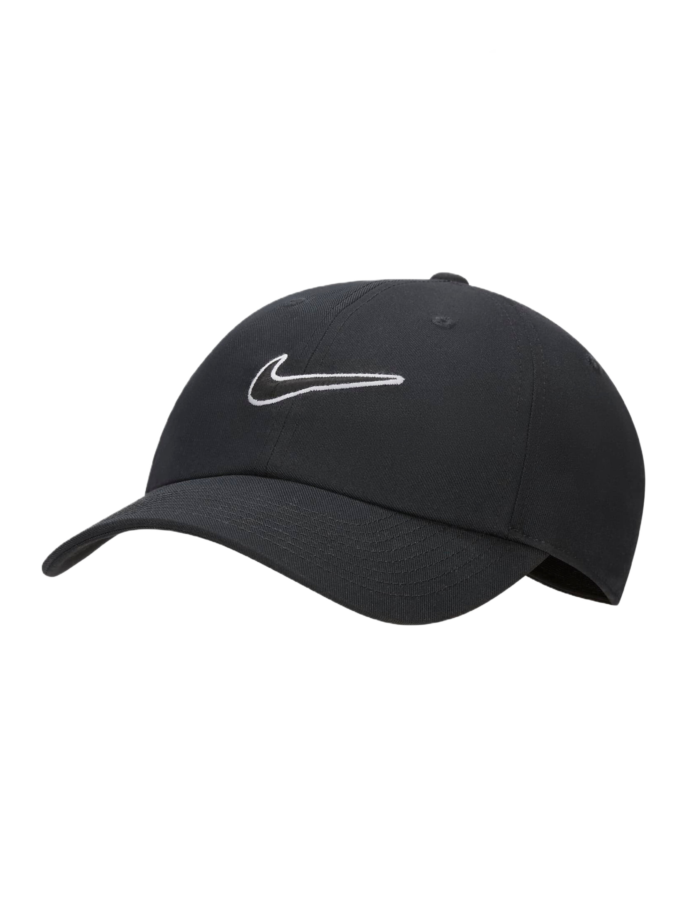 Бейсболка унисекс Nike Club Unstructured Swoosh Cap черная, р. S/M