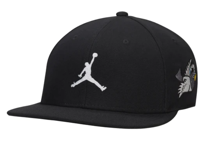 Бейсболка унисекс Nike Jordan Pro Cap Adjustable Hat черная, one size