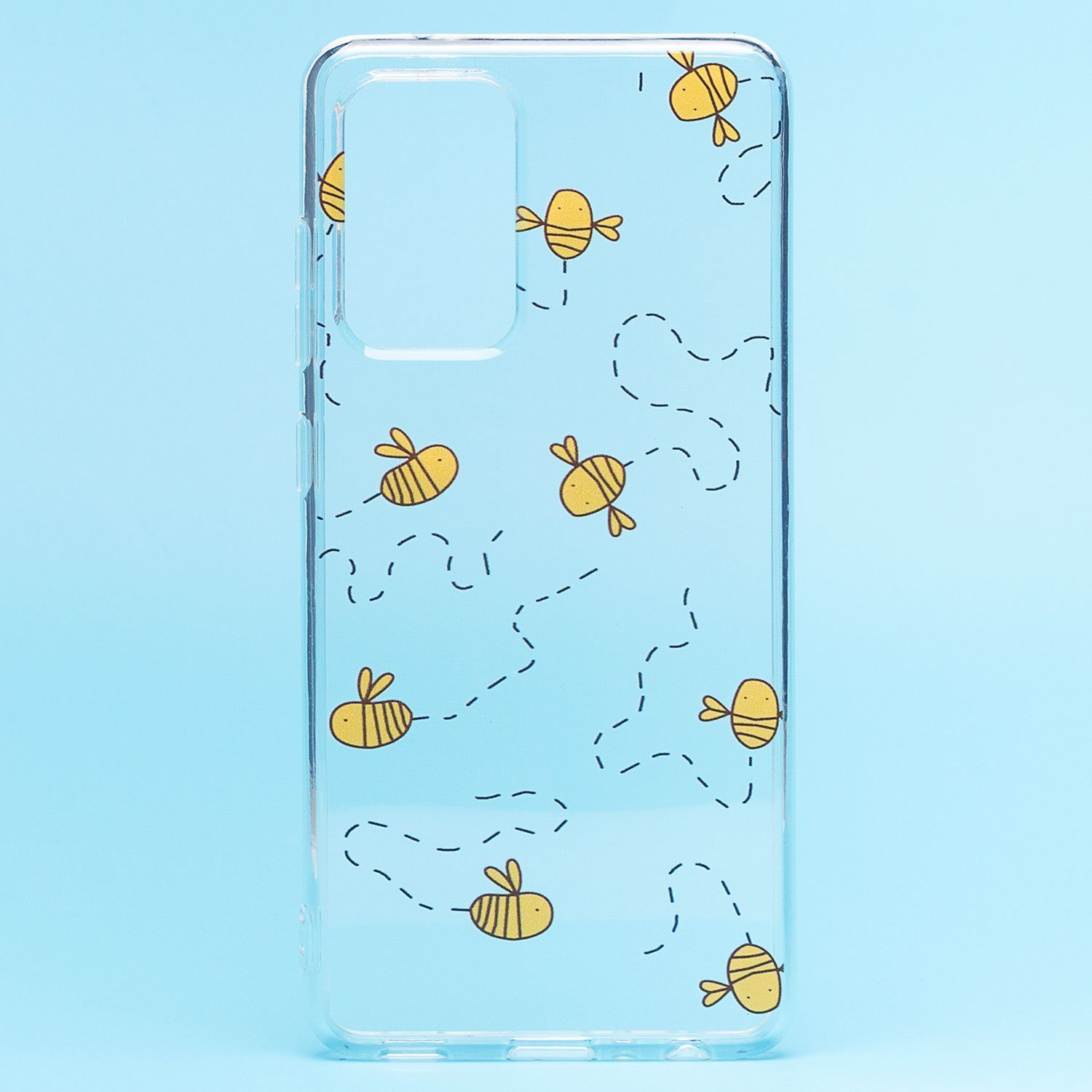 

Чехол Samsung SM-A725F (Galaxy A72) силиконовый (рис. 236/002), Прозрачный