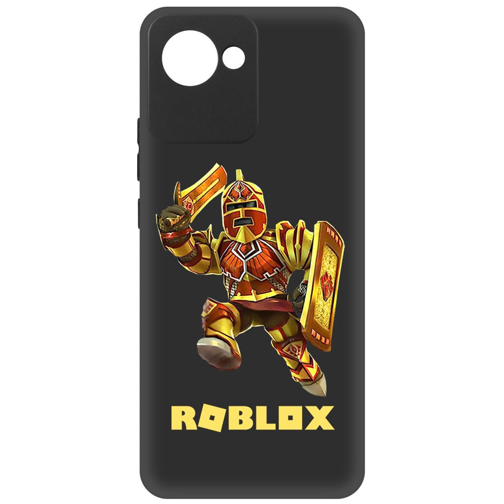 

Чехол-накладка Софт Roblox-Рэдклифф для Realme C30, Черный