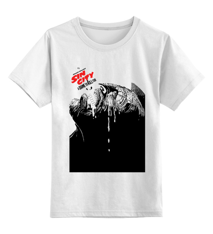 

Футболка детская Printio Sin city / город грехов цв. белый р. 116, Sin city / город грехов