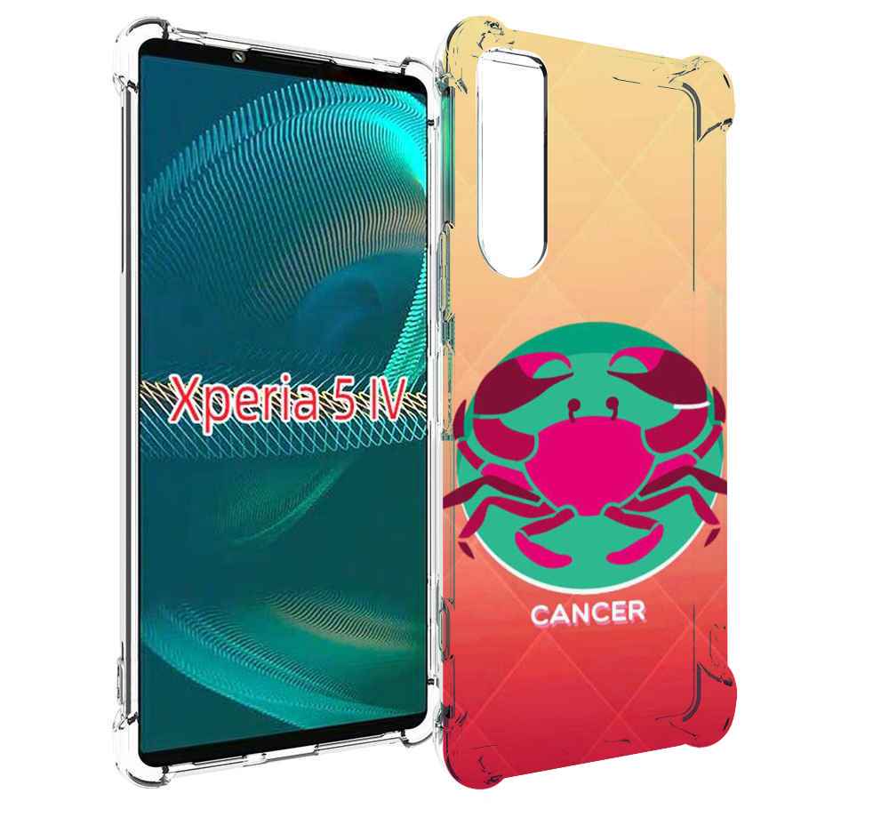 

Чехол MyPads знак зодиака рак 4 для Sony Xperia 5 IV (5-4), Прозрачный, Tocco