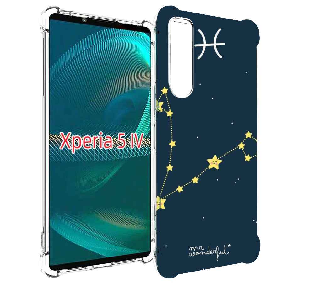 

Чехол MyPads знак зодиака рыбы 1 для Sony Xperia 5 IV (5-4), Прозрачный, Tocco