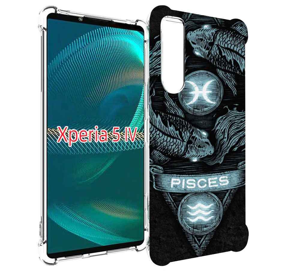 

Чехол MyPads знак зодиака рыбы 4 для Sony Xperia 5 IV (5-4), Прозрачный, Tocco