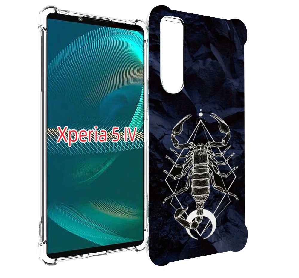 

Чехол MyPads знак зодиака скорпион 3 для Sony Xperia 5 IV (5-4), Прозрачный, Tocco