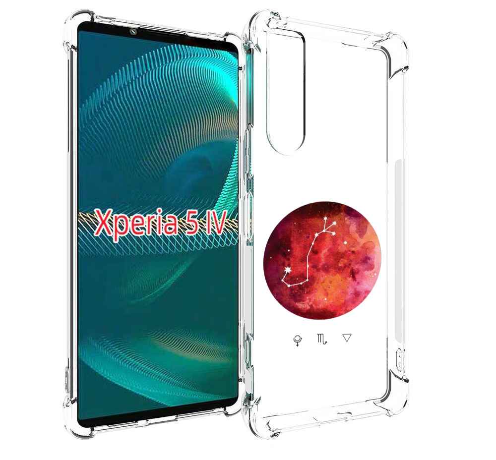 

Чехол MyPads знак зодиака скорпион 6 для Sony Xperia 5 IV (5-4), Прозрачный, Tocco
