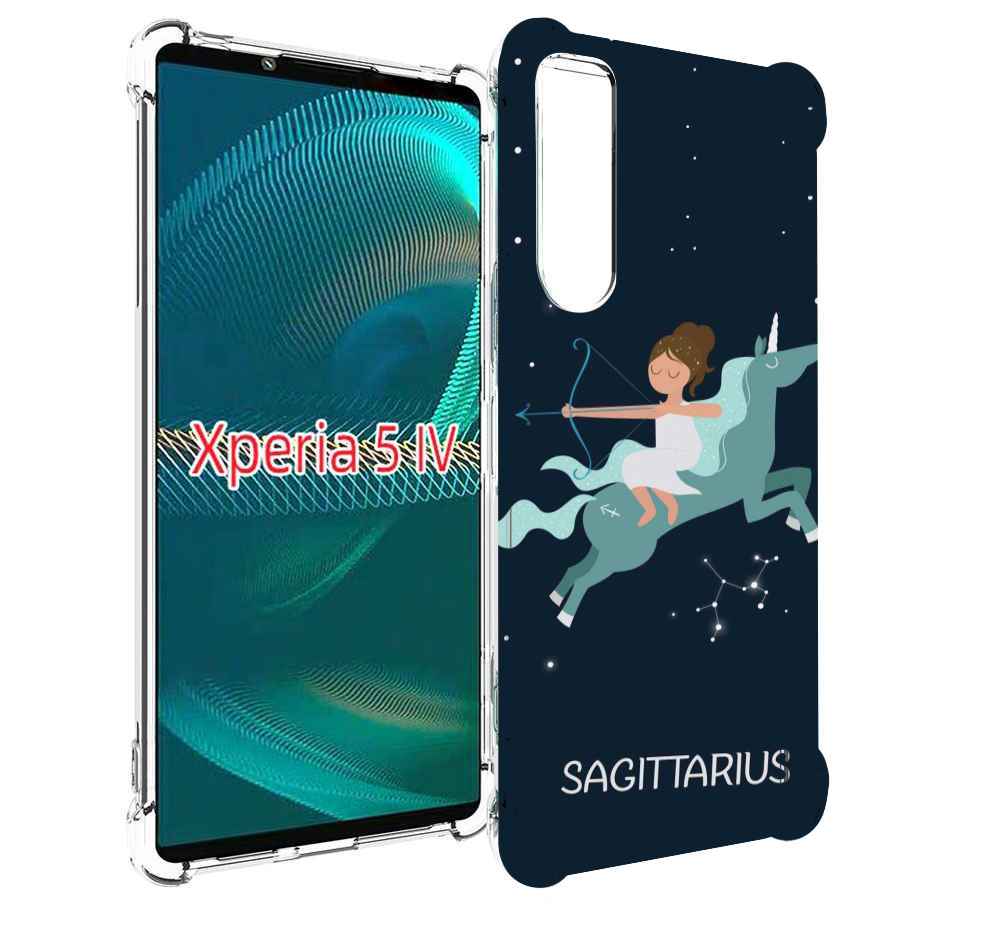 

Чехол MyPads знак зодиака стрелец 5 для Sony Xperia 5 IV (5-4), Прозрачный, Tocco