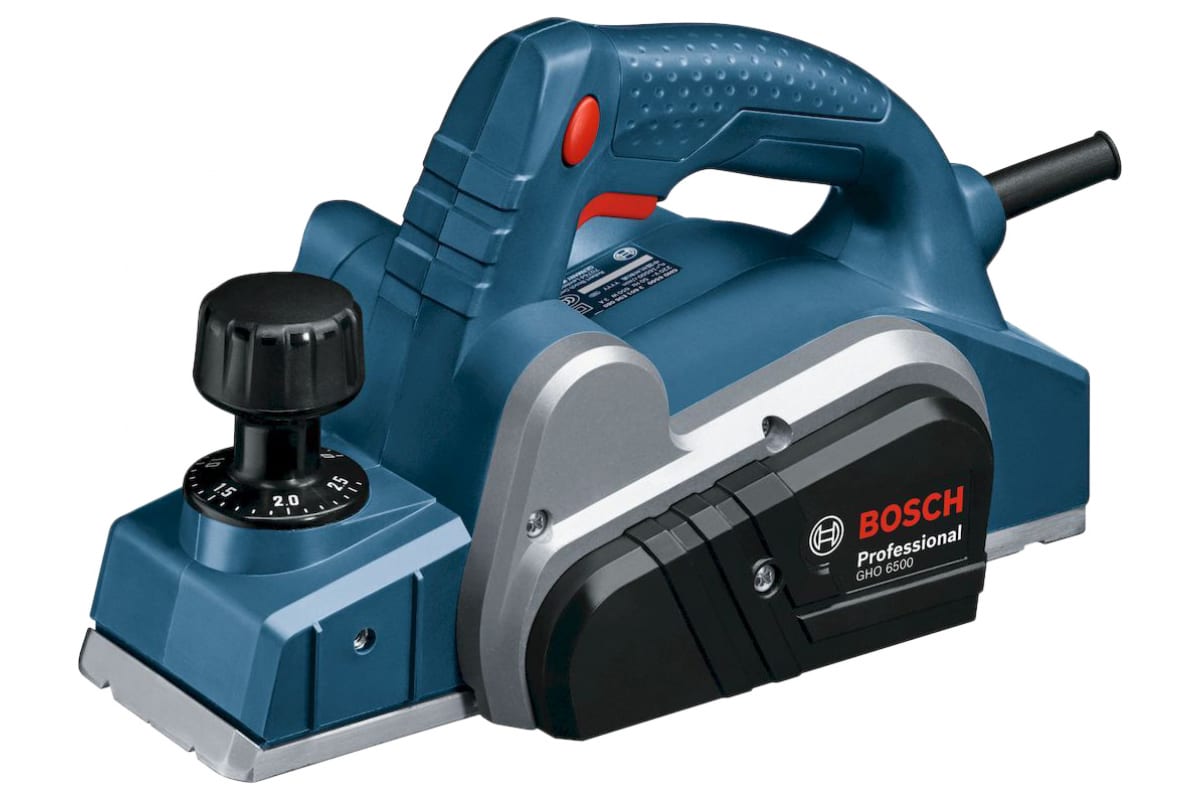 Рубанок Bosch GHO 6500,  650Вт, 82 мм (0601596000)