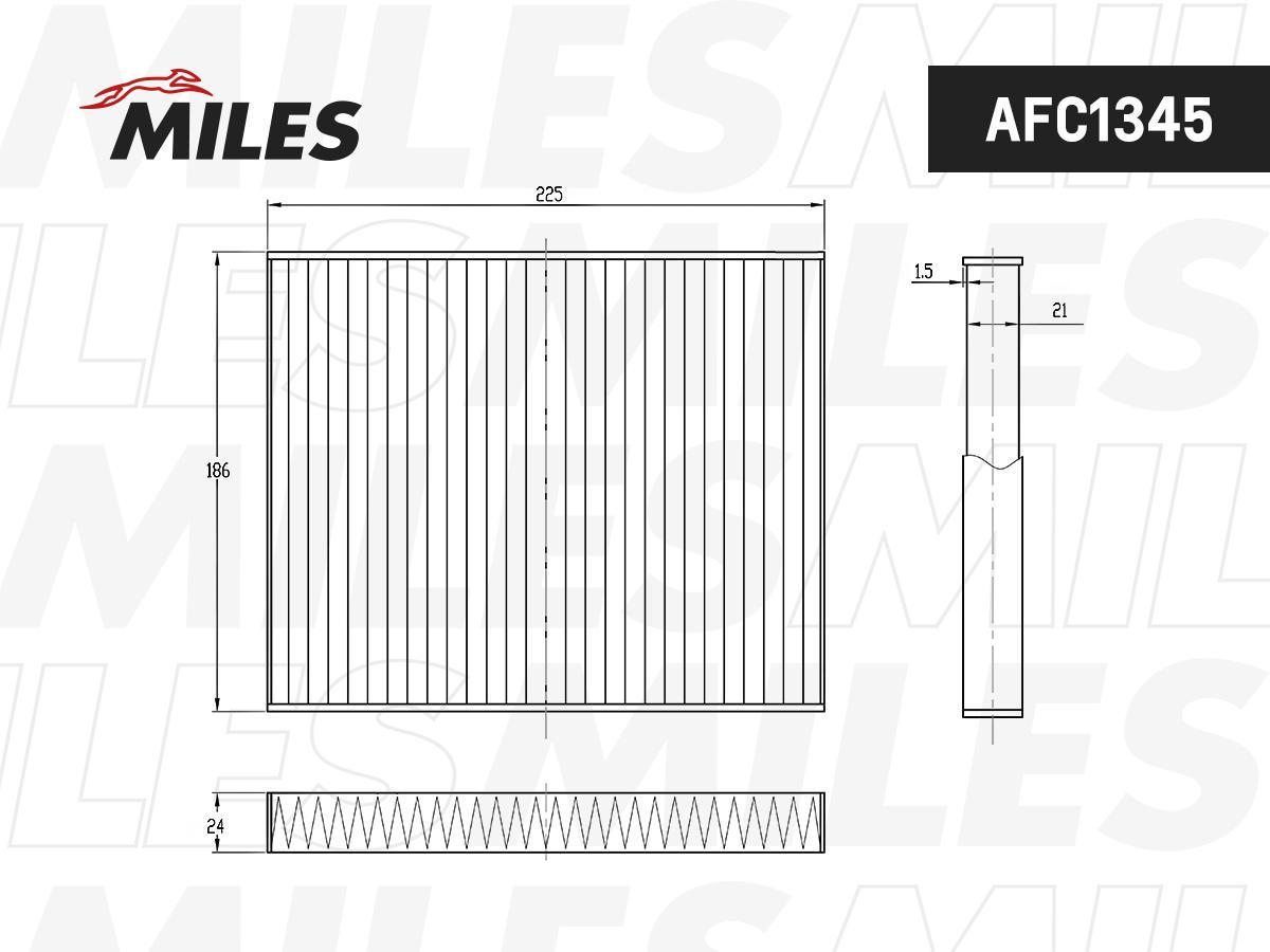 

Фильтр Салона Miles afc1345