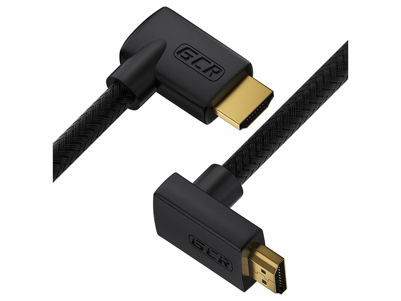 фото Кабель gcr hdmi 2.0 2m black nylon gcr-53289