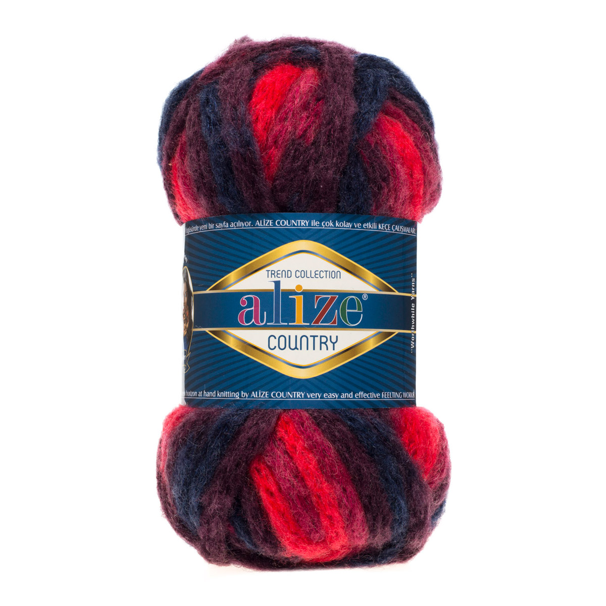 

Пряжа Alize 372105_00025 Country 5654 секционный, Country