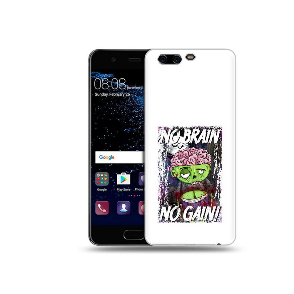 

Чехол MyPads Tocco для Huawei P10 глупый зомби (PT60870.50.289), Прозрачный, Tocco