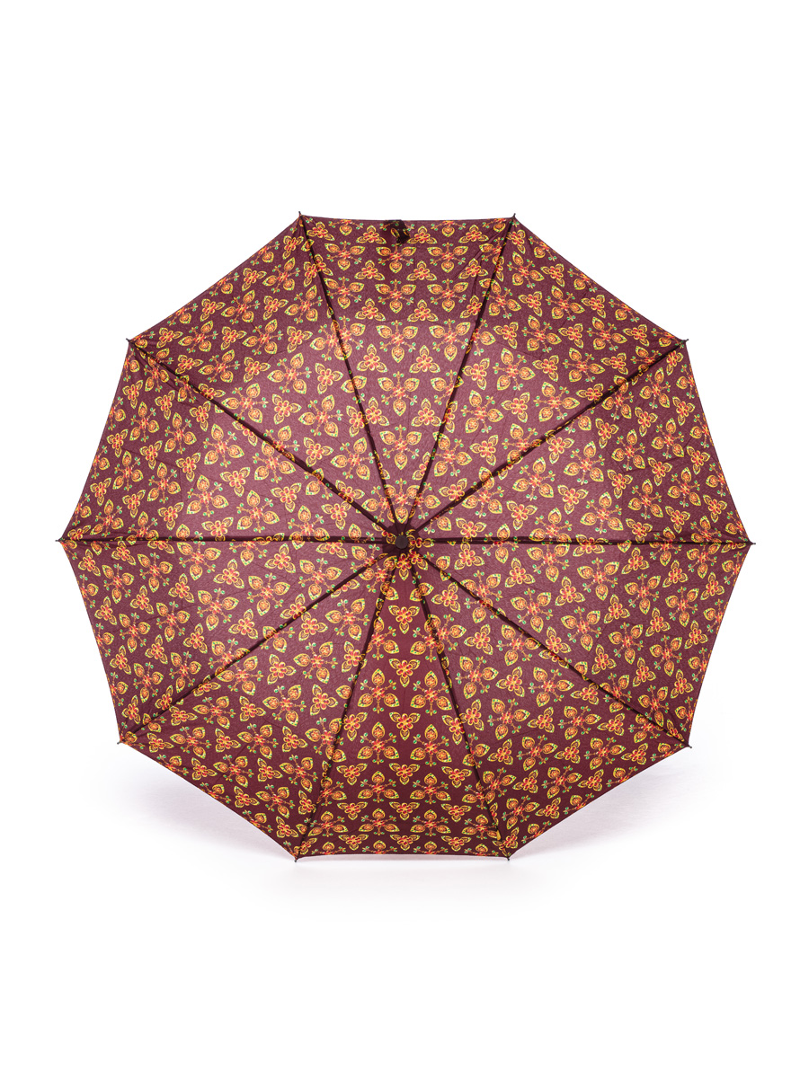 Зонт женский ZEST 23968-L654A, коричневый