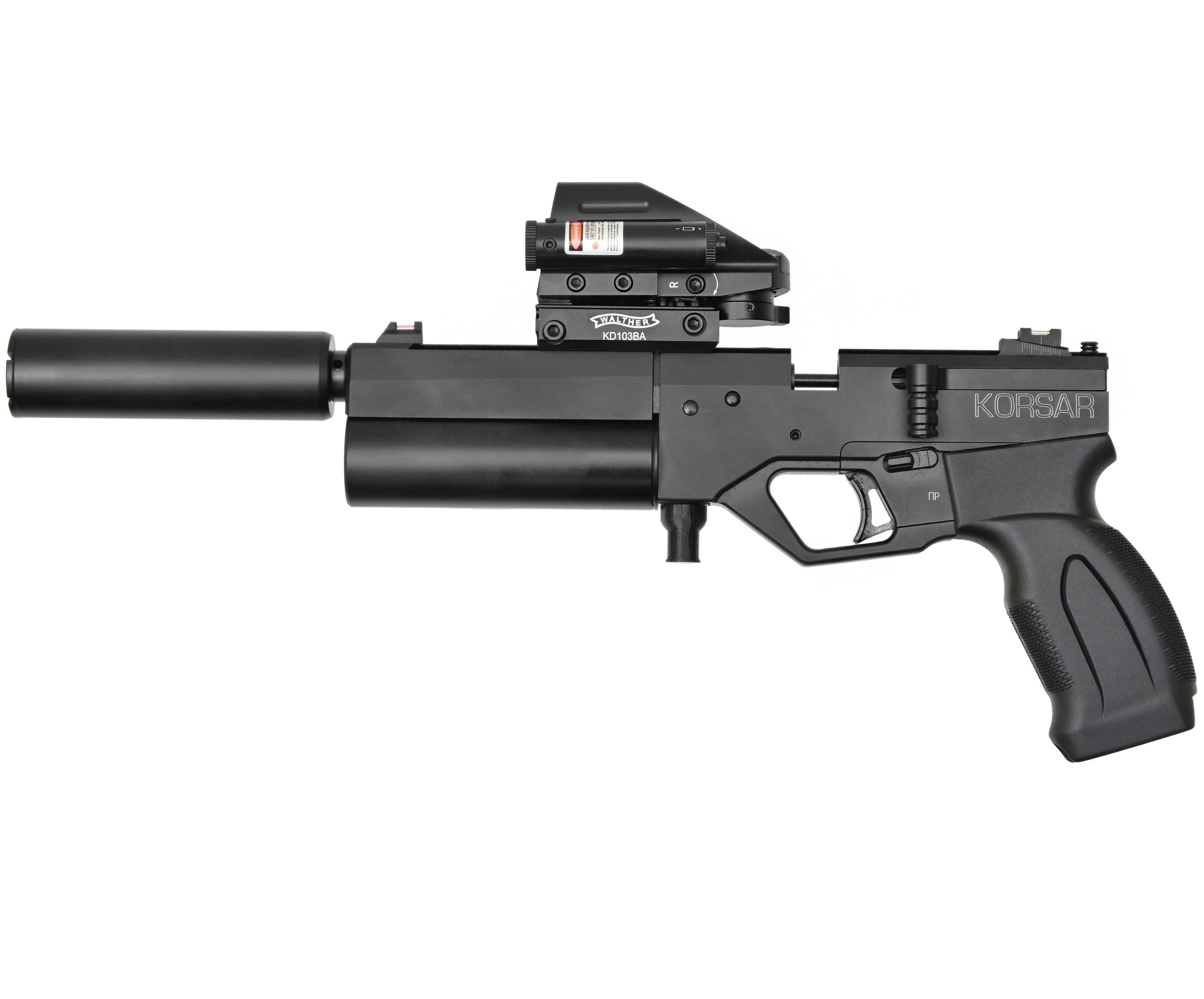 

Пневматический пистолет KrugerGun Корсар Компакт 4.5 мм пластик, Корсар Компакт