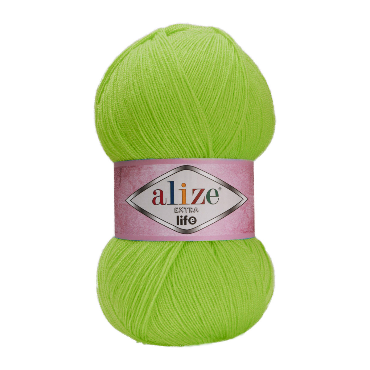 

Пряжа ALIZE 'EXTRA LIFE' 100г, 480м (100% Акрил) (931 фисташка), 5 мотков