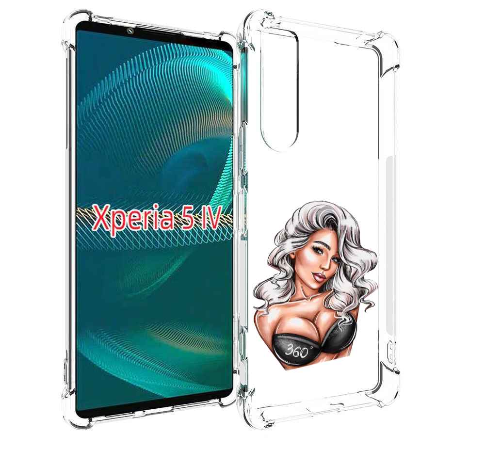 

Чехол MyPads ивлеева-рисунок женский для Sony Xperia 5 IV (5-4), Прозрачный, Tocco