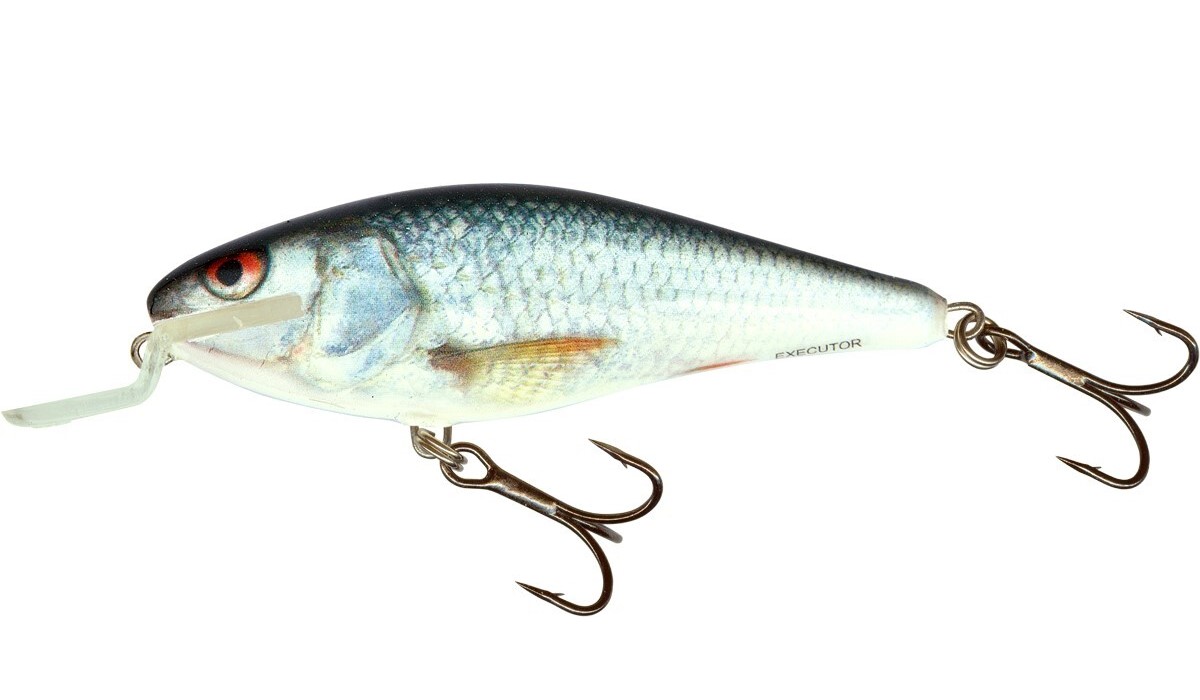 

Воблер плавающий Salmo EXECUTOR SR / 9 см, цвет RD, Серебристый, Executer