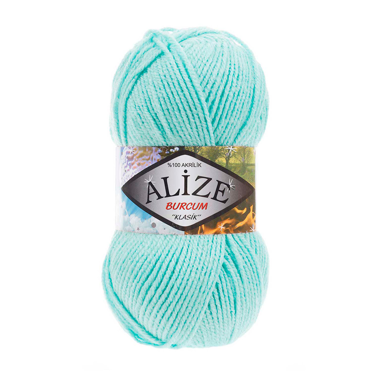 

Пряжа ALIZE Burcum Klasik 100г, 210м (100% Aкрил) (522 мята), 5 мотков, BURCUM BEBE BATIK
