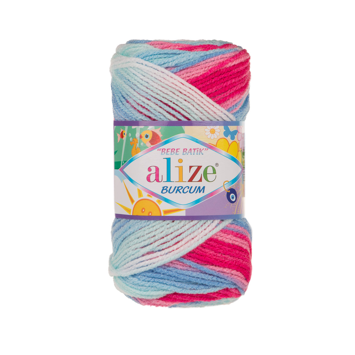 

Пряжа Alize 7731304_00003 BURCUM BEBE BATIK 2162 секционный, BURCUM BEBE BATIK