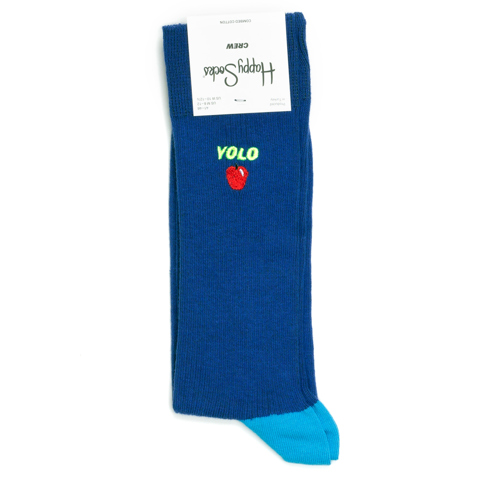 фото Носки унисекс happy socks yolo разноцветные 36-40