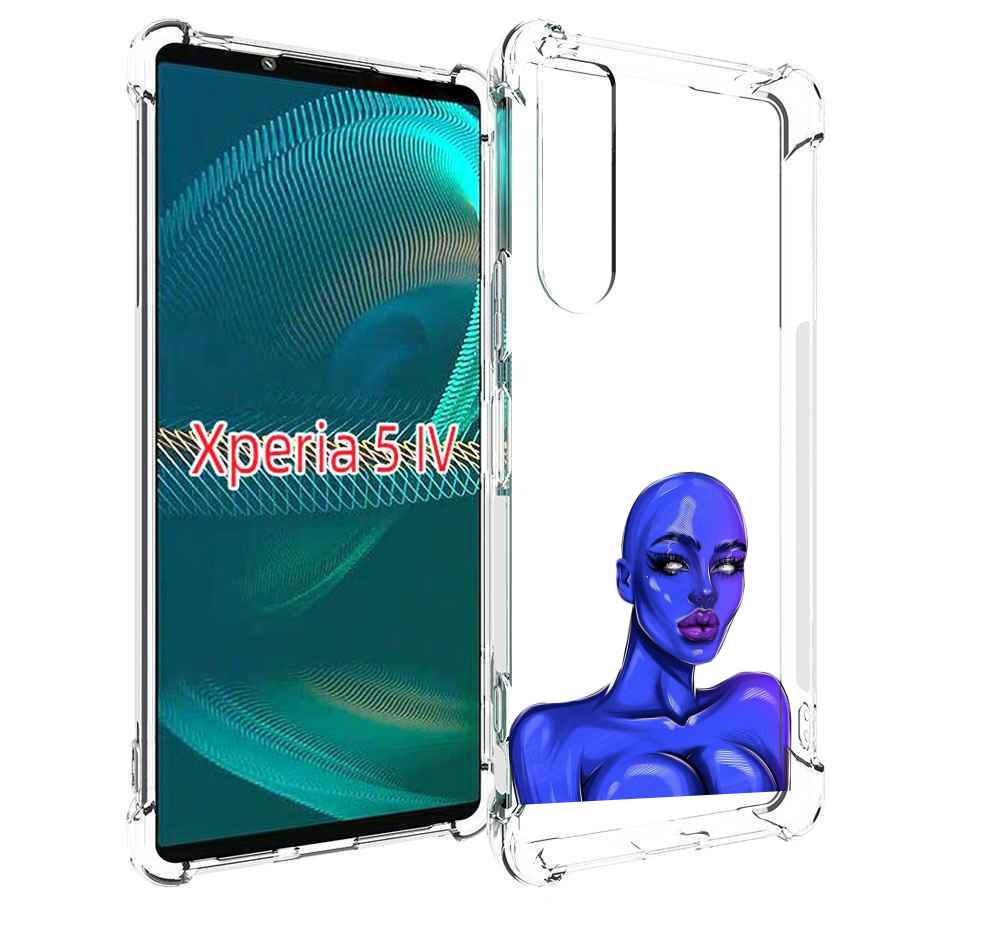 

Чехол MyPads инопланетянка для Sony Xperia 5 IV (5-4), Прозрачный, Tocco