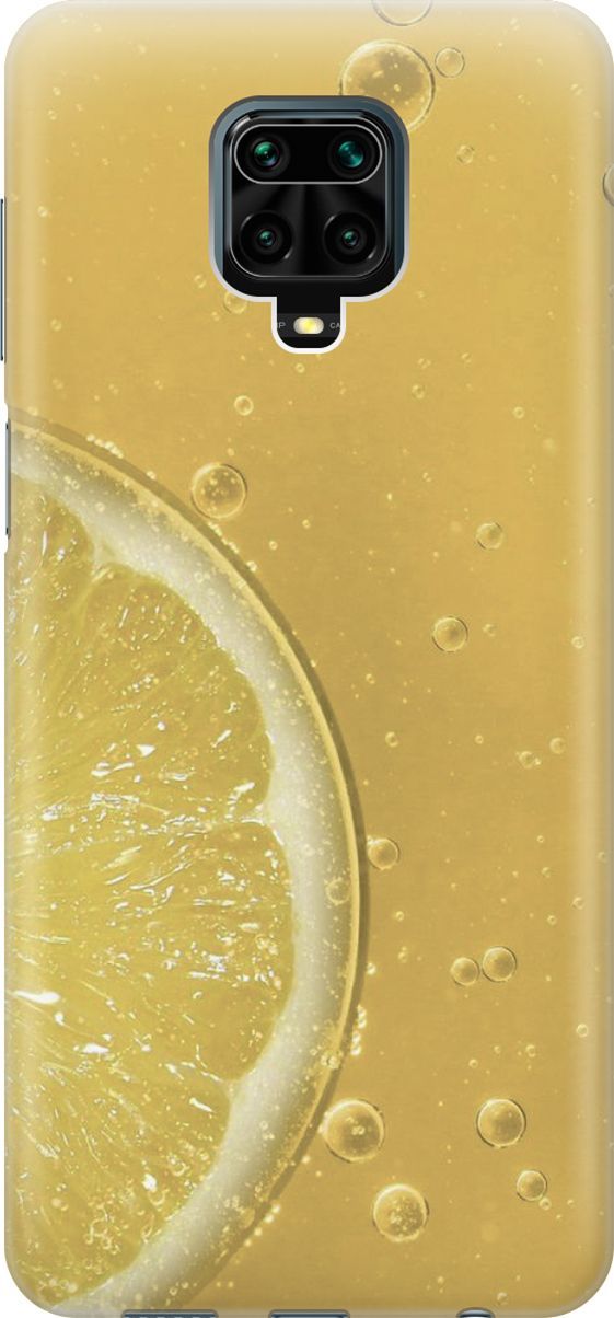 

Чехол на Xiaomi Redmi Note 9s "Лимонад", Белый;желтый, 2939