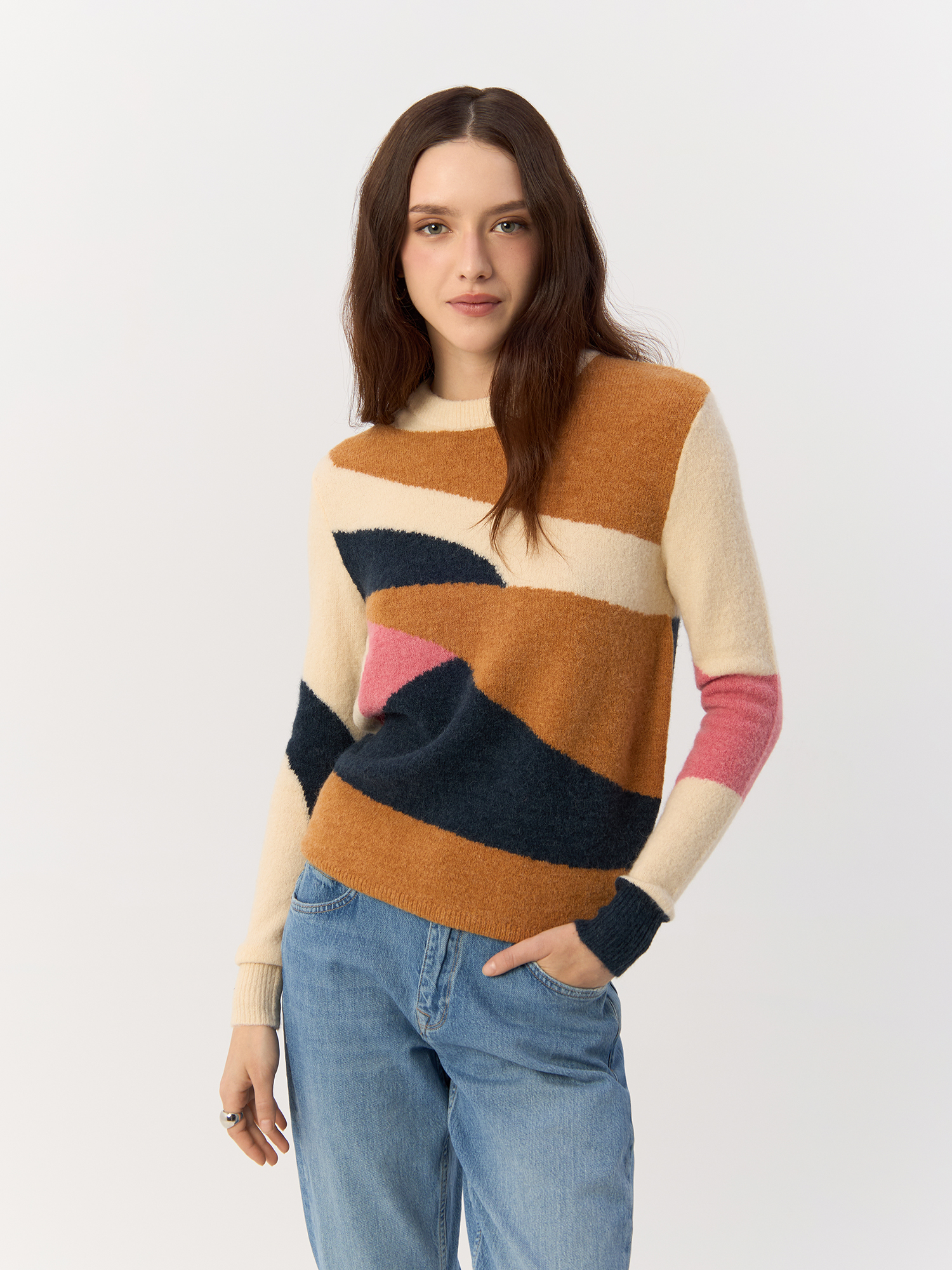 

Джемпер женский MEXX TH0970036W разноцветный XL, TH0970036W