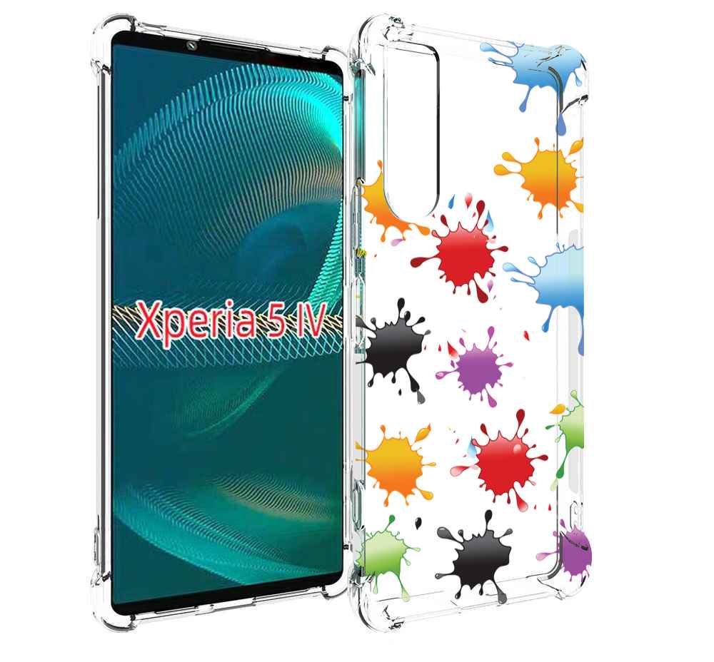 

Чехол MyPads кляксы для Sony Xperia 5 IV (5-4), Прозрачный, Tocco