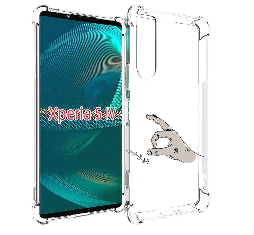 

Чехол MyPads кольцо для Sony Xperia 5 IV (5-4), Прозрачный, Tocco