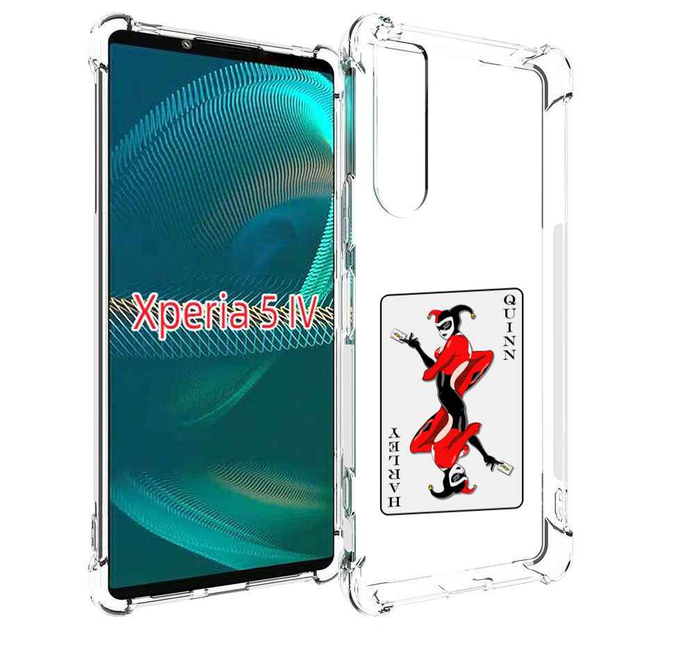 

Чехол MyPads королева-джокера для Sony Xperia 5 IV (5-4), Прозрачный, Tocco