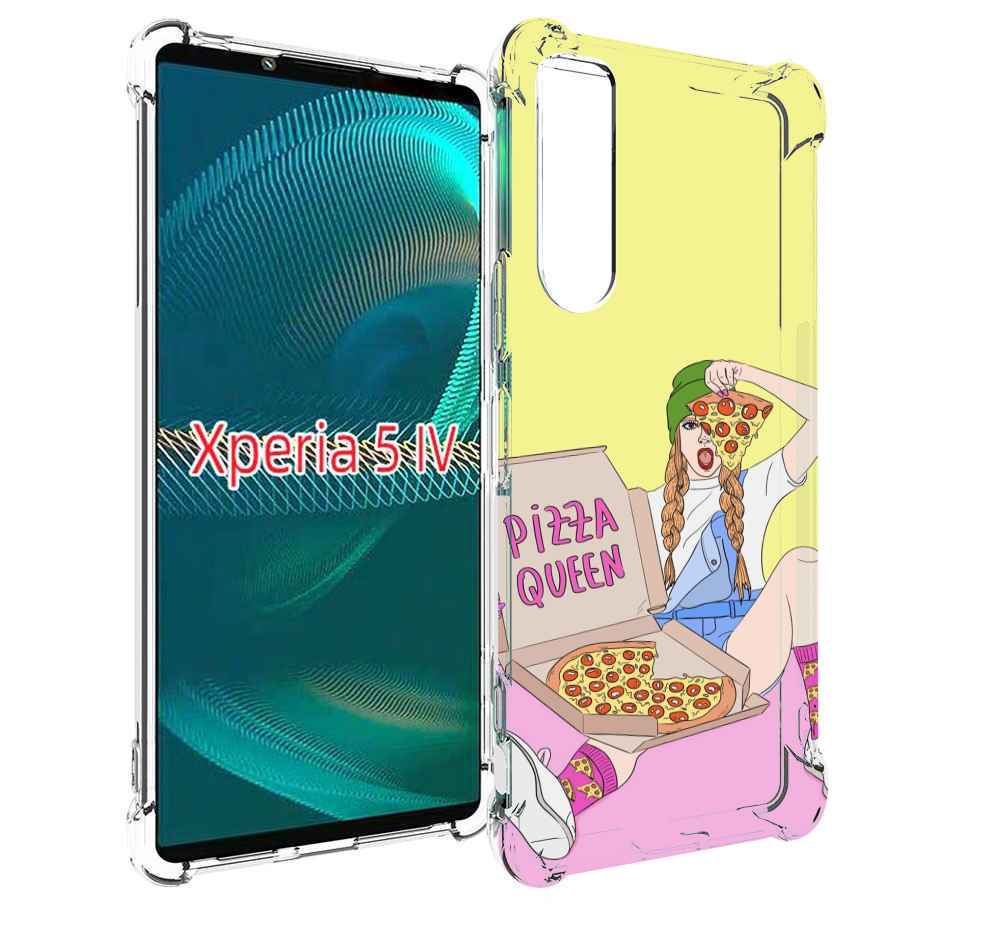 

Чехол MyPads королева-пиццы женский для Sony Xperia 5 IV (5-4), Прозрачный, Tocco