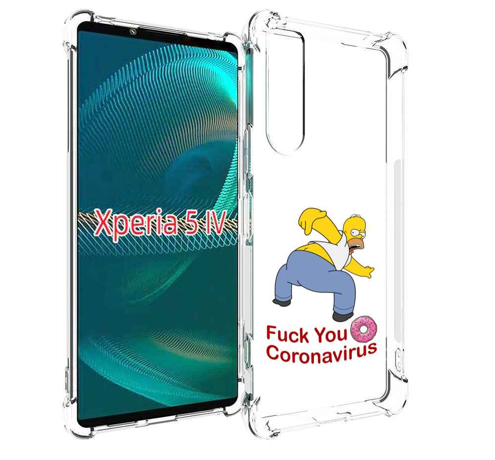 

Чехол MyPads корона-уходи для Sony Xperia 5 IV (5-4), Прозрачный, Tocco