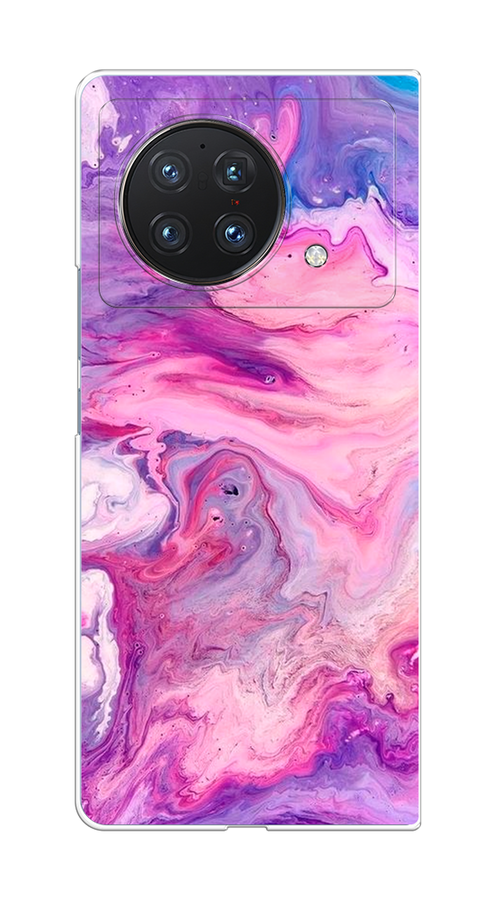 

Чехол на Vivo X Fold "Нежно-розовая абстракция", Розовый, 266750-3