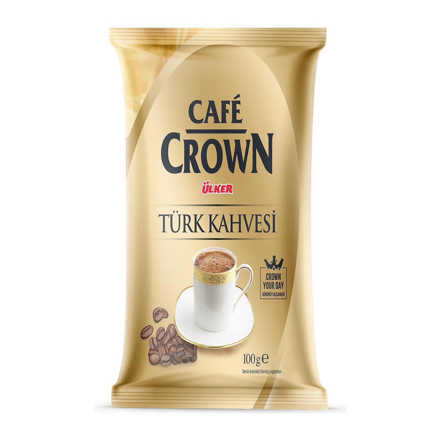 Турецкий кофе Ulker Cafe Crown молотый Turk Kahvesi, 100 г