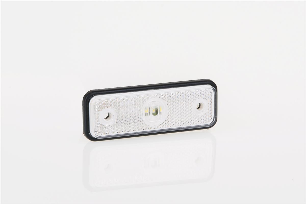 фото Ft-004 b led_фонарь габаритный led, белого цвета, 102х36, с проводом 0.5м fristom арт. ft0