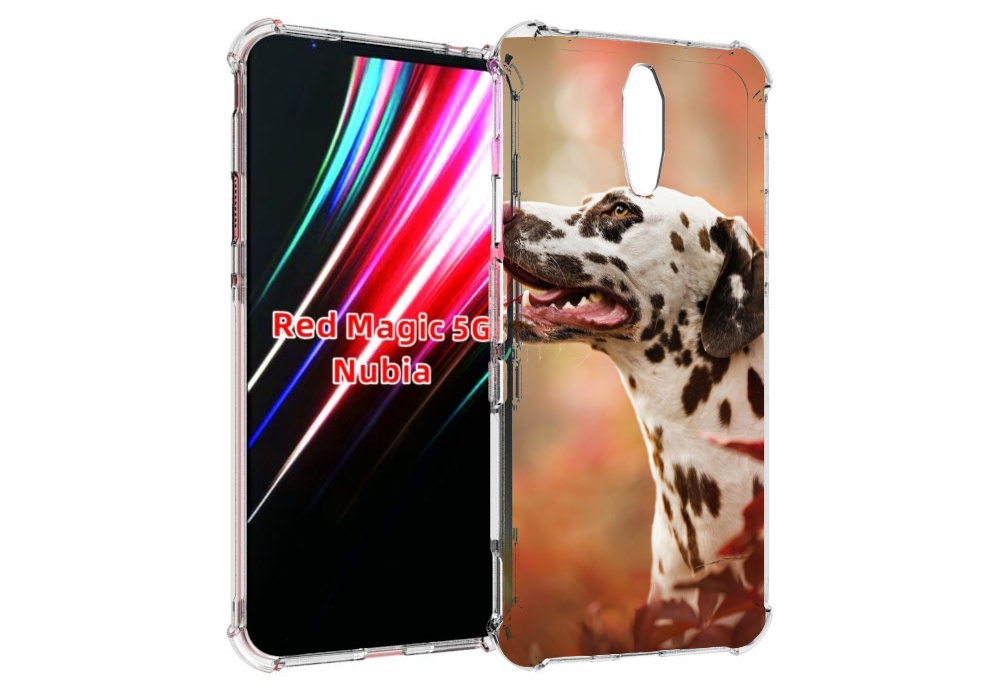 

Чехол MyPads далматин для ZTE Nubia Red Magic 1 5G, Прозрачный, Tocco
