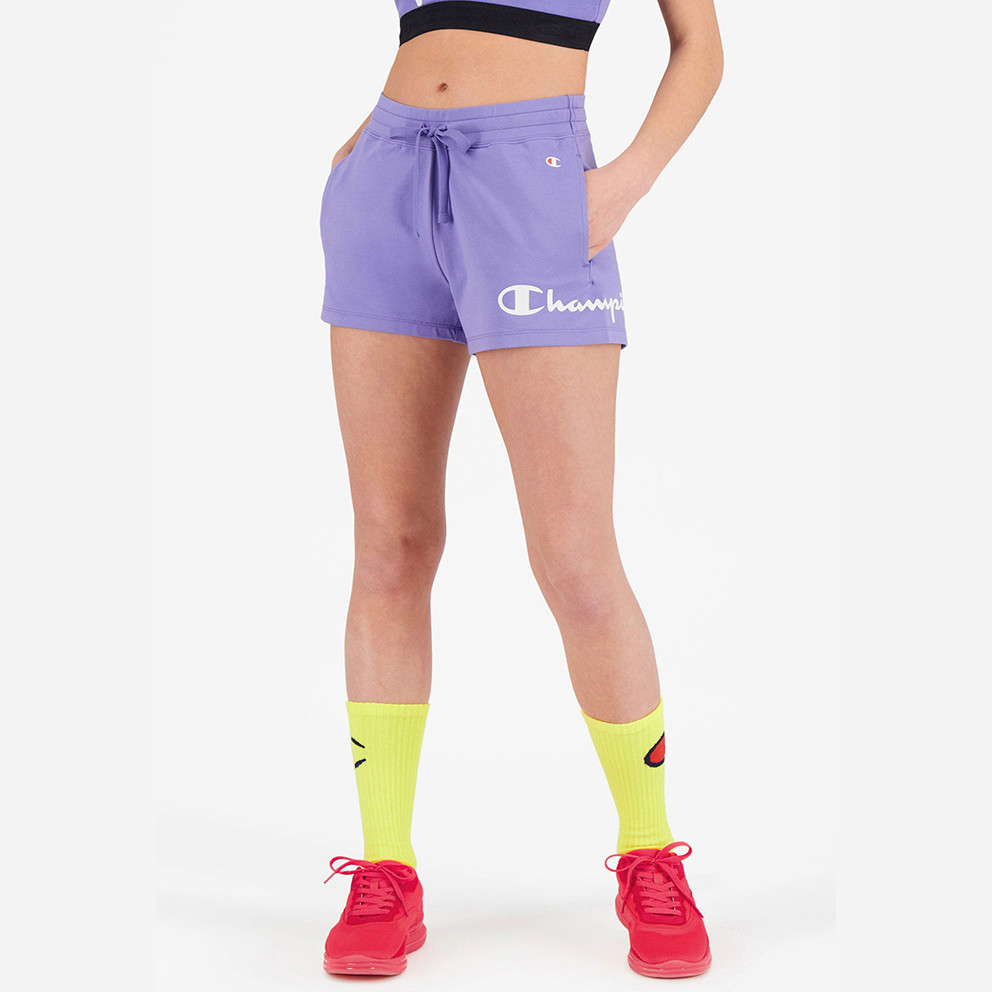 Cпортивные шорты женские Champion Legacy American Classics Shorts фиолетовые M