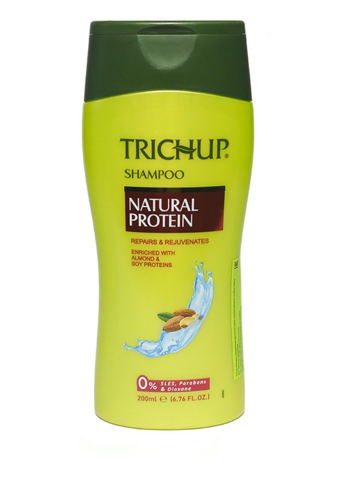 фото Шампунь с протеином trichup natural protein vasu 200 мл